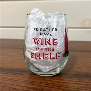 Forget The E** I’D Rather Have Wine On The S****
Funny Christmas Wine Glass